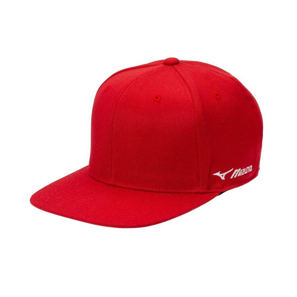 Mizuno Men's Team Snapback Hat Red (370274-RQH)